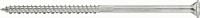 S-WCP-Z Structural timber screw, countersunk head with partial thread Timber screw with countersunk head and partial thread offers secure and convenient fastening in wood with an attractive finish