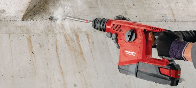 TE 300-A36 SDS Plus breaker Light SDS Plus (TE-C) cordless demolition hammer for surface corrections on concrete and masonry Applications 1