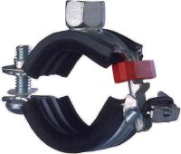 MPN-GK Ultimate galvanised slide/clamp pipe clamp with quick closure for plastic pipe applications