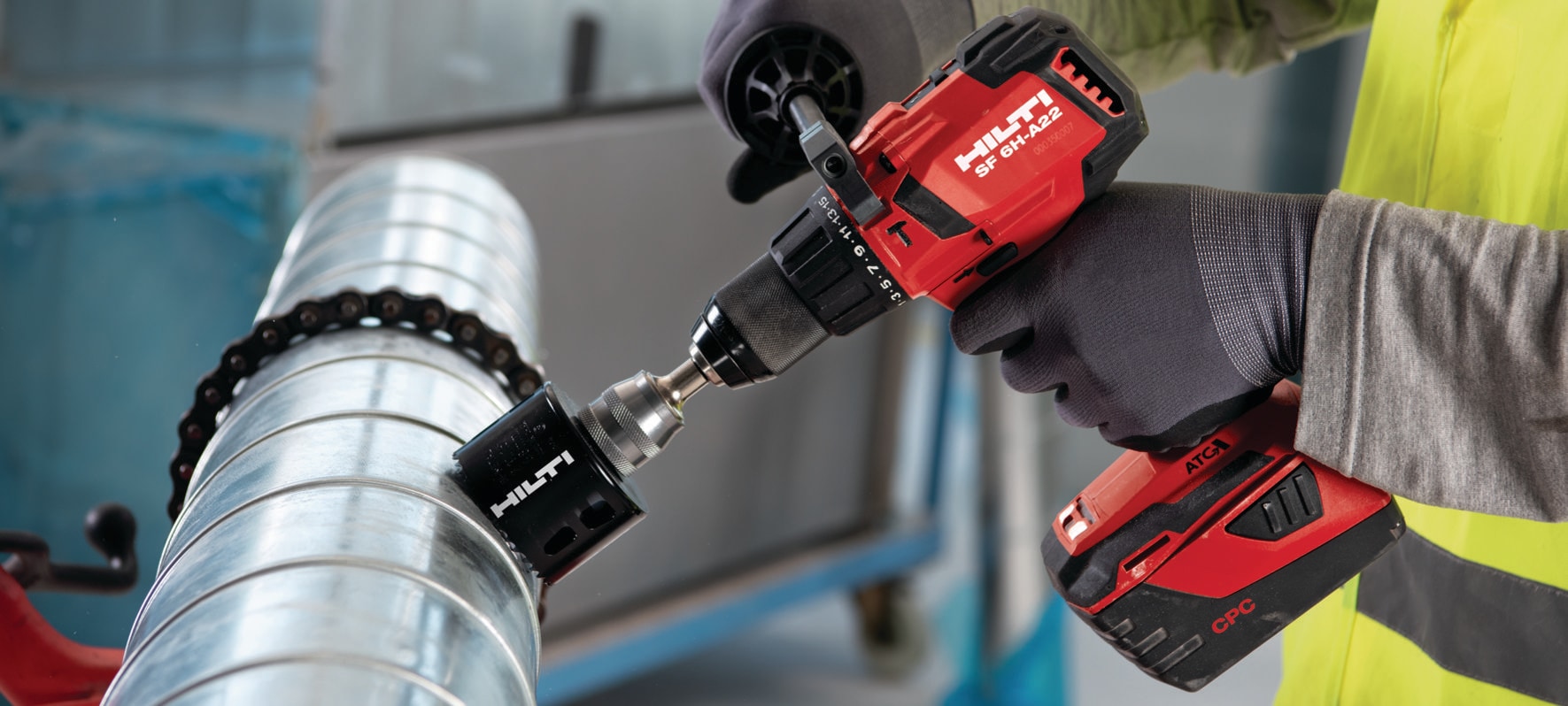 Hilti hole best sale saw