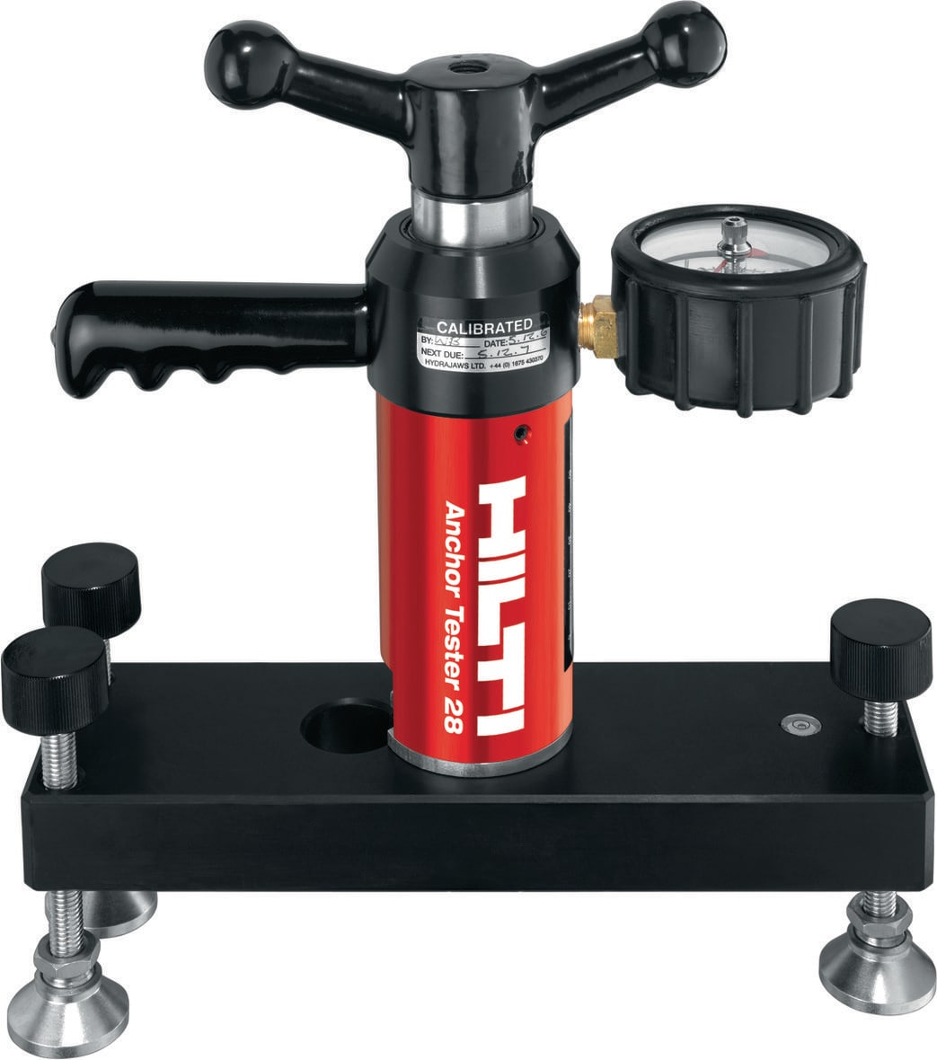 Hilti shop anchor tester