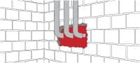 CF-I ECO+ insulating foam Universal foam for air-sealing, filling and insulating joints, gaps and cracks Applications 6