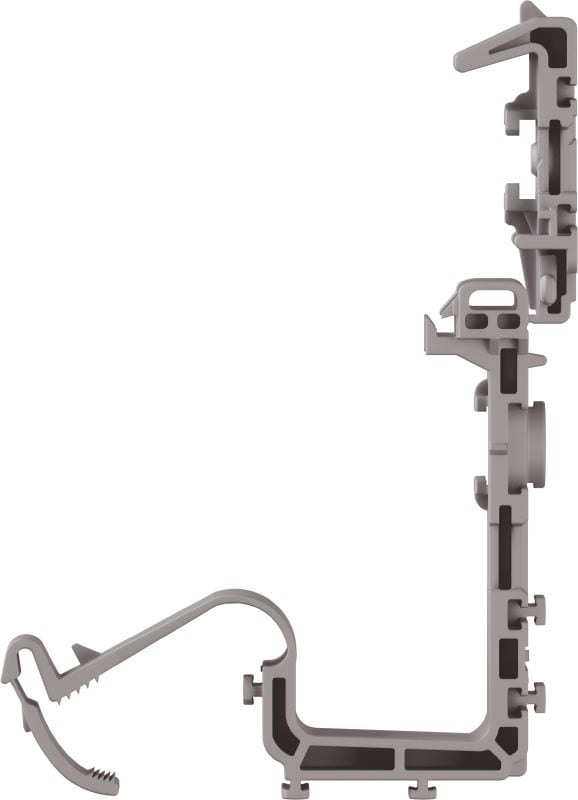 X-ECH MX (02) cable holder Plastic bunched cable holder optimised for collated nails and compatible with a wide variety of fastening methods and base materials