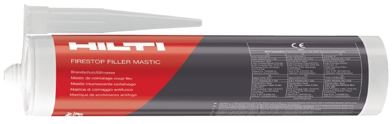 CFS-FIL Filler Mastic Filler for use in combination with firestop blocks, plugs and cable collars