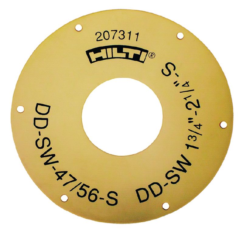 DD-SW-S Sealing washer Sealing for the DD-WC-S water dam for core bit diameters from 8 mm (5/16) to 87 mm (3-7/16)