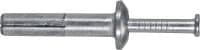 ZAMAC Nail-in anchor Economical nail-in anchor with carbon steel nail