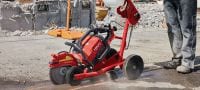 DSH 700-22 battery cut-off saw (rear handle) heavy-duty, rear-handle battery-powered cut-off saw for concrete, metal and masonry (Nuron battery platform) Applications 7